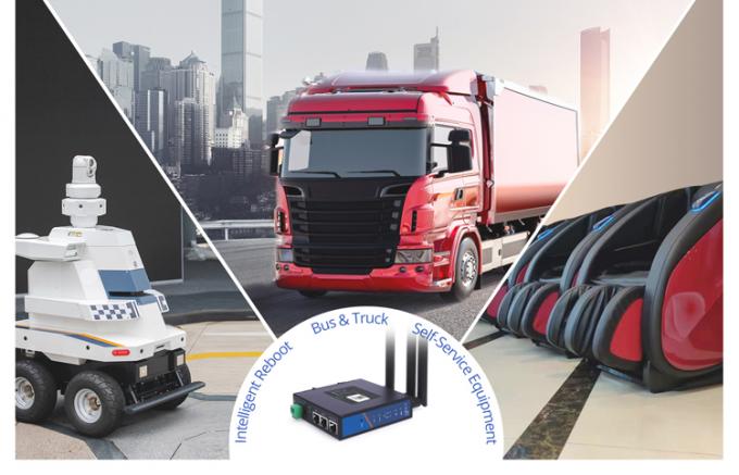 PUSR USR-G806W-E 4g روتر صنعتی OpenVPN اروپا 2.4G وای فای پیشرفته 2 * 2 MIMO، تا 300Mbps با اسلات سیم کارت 13