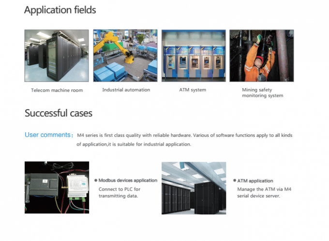 PUSR USR- N510 Industrial Modbus Gateway سریال RS232 RS485 RS422 به تبدیل اترنت با فرمان AT عملکرد دستگاه IoT 8