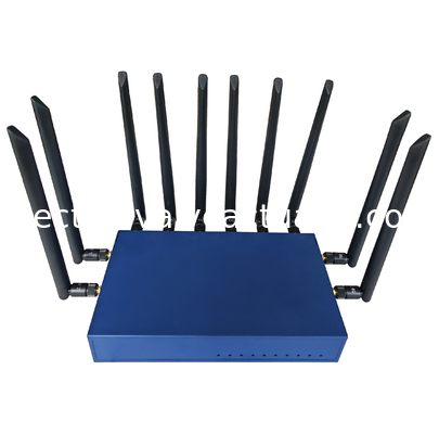 قیمت خوب PUSR NR370i WiFi7 دو باند/ سه باند روتر 5G دسترسی بی سیم ثابت FWA Qualcomm X62 IPQ5322 نقطه دسترسی SFP+ آنلاین