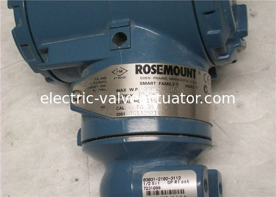 قیمت خوب Rosemount 3051T انتقال دهنده فشار در خط 3051TG1A2B21A -14.7 تا 30PSI آنلاین