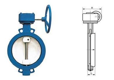 قیمت خوب RVHXRVCX غیرقابل رشد ساقه انعطاف پذیر دروازه ایستگاه دروازه پروانه قدرت 1.0MPa آنلاین