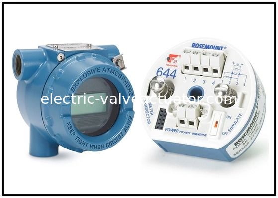 قیمت خوب Rosemount 644 فرستنده دمای دو و یک سنسور برای اندازه گیری دقیق میدان آنلاین
