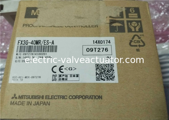 قیمت خوب 14 - 256 نقطه I/O Mitsubishi PLC کنترل کننده منطق قابل برنامه ریزی FX3G-40MR/ES-A آنلاین