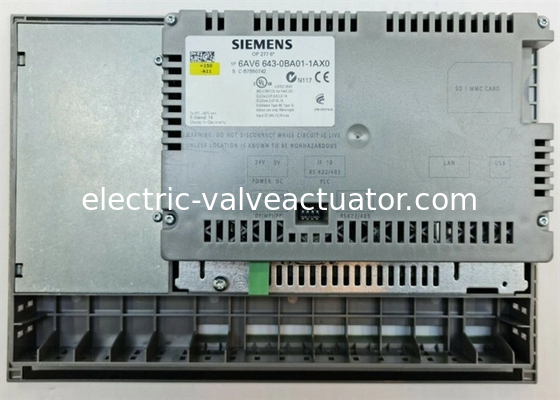 قیمت خوب 6AV6643-0BA01-1AX0 SIEMENS OP 277 6 صفحه نمایشگر اپراتور 5.7 TFT با حافظه 4 مگابایت آنلاین