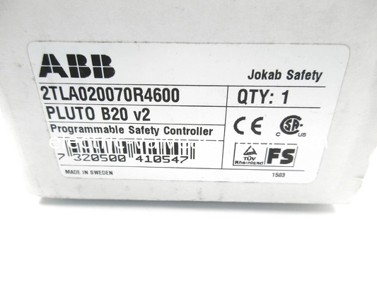 قیمت خوب ABB 2TLA020070R4600 Programmable Safety Controller StatusBus 24 V DC Failsafe 16 1.5A آنلاین