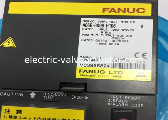 قیمت خوب 283-325V,9.1KW A06B-6096-H106 AC Servo Amplifier Fanuc ALPHA SERVO MODULE آنلاین