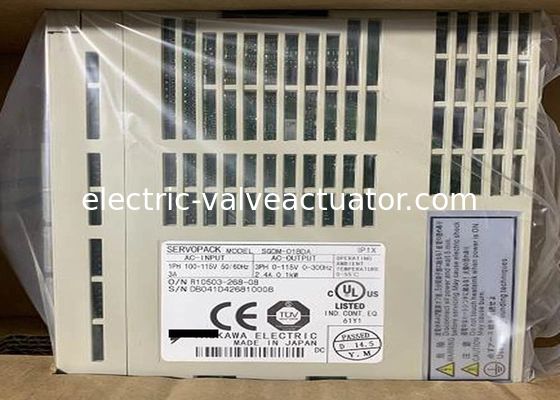 قیمت خوب یاسکاوا SGDM-01BDA سری SG Servo Amplifier 200 VAC تک فاز با قدرت خروجی 100W و نوع عملکردی INDEXER آنلاین