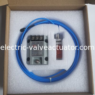قیمت خوب Zhonghe DWQZ 11mm حسگر جابجایی جریان ایدی بدون تماس با دقت بالا با خروجی 4V / mm آنلاین