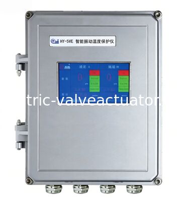 قیمت خوب مراقب و محافظ لرزش دو کاناله HY-5VE با صفحه نمایش لمسی TFT LCD 4.3 اینچی و محفظه ضد آب IP56 برای توربین ها آنلاین