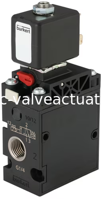 قیمت خوب دریچه سولینوئید 3/2 راه برای سیستم های خودکار پنوماتیک Burkert Type 6518 آنلاین