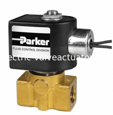 قیمت خوب شیر برقی پارکر 7321HBN3TN00N0C111C1 - شیر برقی دو طرفه به طور معمول بسته 3/8 اینچ NPT آنلاین