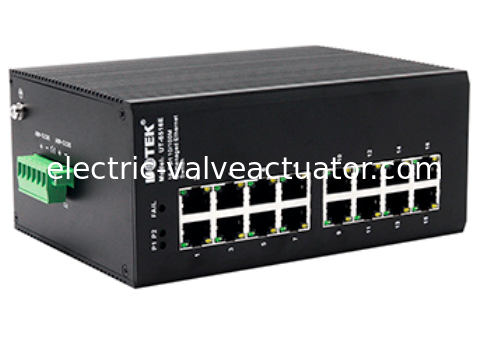 قیمت خوب UOTEK UT-6516E 16-Port 100M Industrial Ethernet Switch با حفاظت از برق بهبود یافته آنلاین