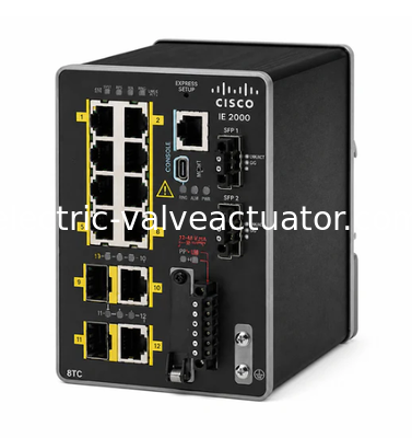 قیمت خوب سیسکو IE-2000-8TC-B سوئیچ مدیریت صنعتی 10-Port 8x 10/100 Fast Ethernet + 2x پورت های Uplink IE2000 سری آنلاین