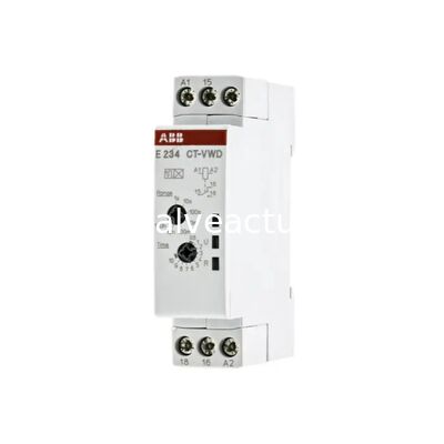 قیمت خوب ABB CT-VWD.12 رله زمانی SPDT با تایمر قابل تنظیم با محدوده زمانی متغیر برای سیستم های کنترل صنعتی آنلاین