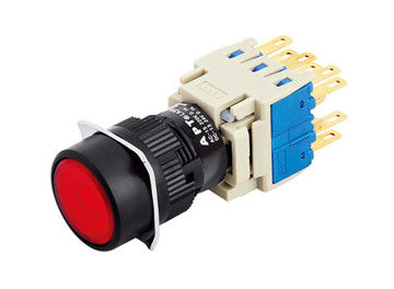 قیمت خوب Round / Square Digital Speed Indicator Diameter φ16mm With Color Push Button آنلاین