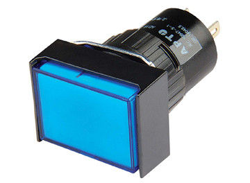 قیمت خوب Dia16mm Blue Digital Speed Indicator , Square Bright LED AC Indicator آنلاین