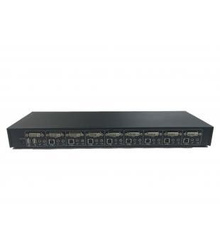 قیمت خوب سوئیچ USB DC12V 8 پورت B زن DVI KVM با صدا SW814D آنلاین