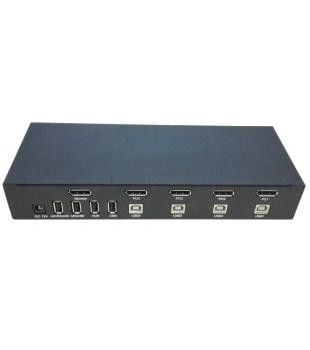 قیمت خوب 4 پورت DC12V 3840x2160 دسکتاپ سوئیچ KVM SW2401DP DYLINK آنلاین