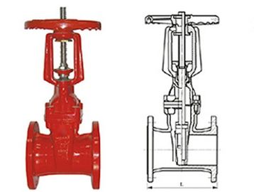 قیمت خوب چدن چسباننده RRHX افزایش دریچه دروازه محفظه ساقه برای حفاظت از آتش API 598 آنلاین